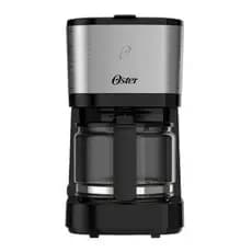 Cafeteira Elétrica Oster Compacta Inox OCAF300 19 Xicaras Filtro Permanente Jarra Vidro 600w