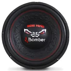 Subwoofer 12 Polegadas Bomber 600w Rms Bicho Papão 4 Ohms 4+4 Ohms Bobina Simples Dupla 1200w Pico Peça