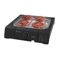 Churrasqueira Elétrica Cadence Short Grill GRL805 1200w Termostato Bandeja Coletora Indicador Água Ajuste Altura