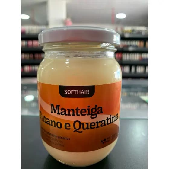 Manteiga de Tutano e Queratina 220ml - Loja Soft Hair