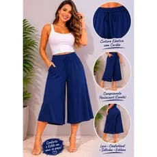 calça pontacourt  moda feminina  elegante tamanho  m g gg,tecido  visco laycra