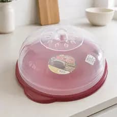 Boleira Gold Com Tampa Transparente Porta Bolo Torta Resistente E Ótima Vedação 33cm