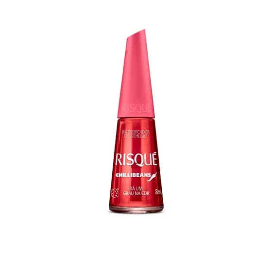 Esmalte vermelho risque cor sortida