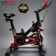 Bicicleta Ergométrica Spinning Bike Sport Elite Grande Real LN FIT