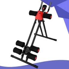Aparelho Abdominal com Monitor e 5 Níveis de Intensidade