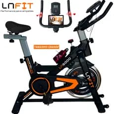 Bicicleta Ergométrica Profissional Spinning Bike Grande CardioPro LN5000 LNFIT