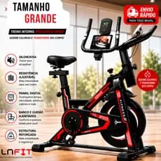 Bicicleta Ergométrica Spinning Profissional LnFit Bike Academia