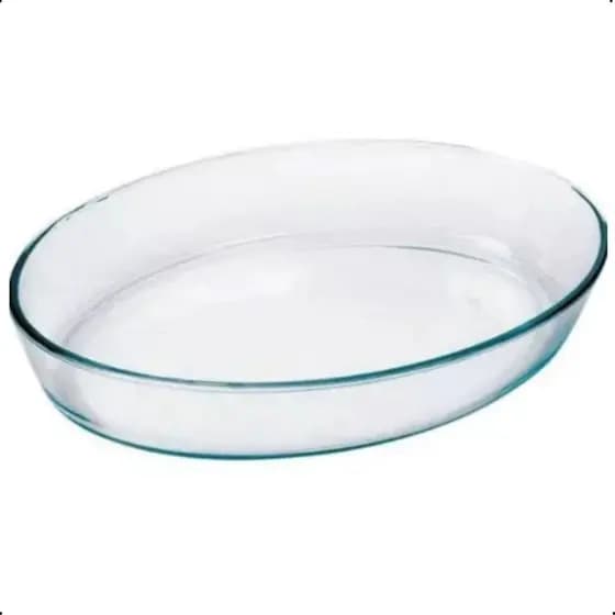 Assadeira Seletta Oval 3.2L Marinex refratária para forno geladeira e mesa Nadir