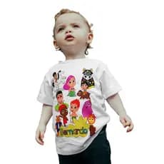 Camiseta Infantil Camisa Turma Do Folclore Brasileiro Lendas