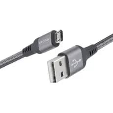 Cabo Micro Usb Em Nylon Trançado Original 1 Ano De Garantia