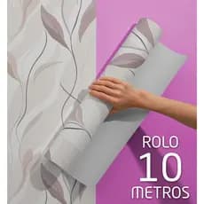 Papel de Parede Adesivo Floral para Cozinha, Sala, quarto Autocolante