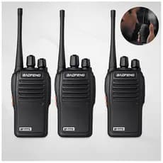 Kit 3 Radios Comunicadores Baofeng 777s Walk Talk Profissional De Longo Alcance Frequencia Modulada