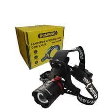 LANTERNA DE CABEÇA PARA BIKE LANTERNA DE CABEÇA LANTERNA COM LASER BOMVINK