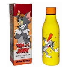 Garrafa Cantil Tom e Jerry Piticas Clube Comix