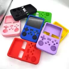 Capa de Silicone Macio para Console Retro R36S – Proteção Completa e Antiderrapante