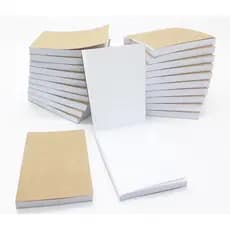Kit Bloco Anotações Rascunho Branco Comanda Bar Pedido Mesa Atacado 10x7cm 50/100 Folhas Branco
