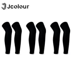 Jcolour Kit 3 Pares Meiao Futebol Meião Meias de canela