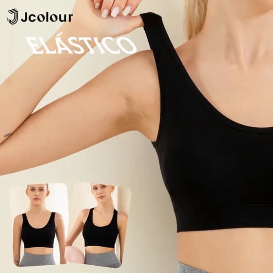 kit 2 Sutiã Esportivo Top Sportswear Sutiã Esportivo Fitness Tops Roupa Feminina Bras