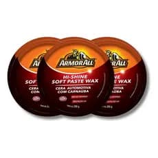 Cera Automotiva Com Carnaúba Pasta Stp 200g - Armor All - 3 Unidades
