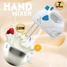 Batedeira De Mãos Elétrica Potente E Versátil 7 Velocidade Mini Batedeira Mixer 220v