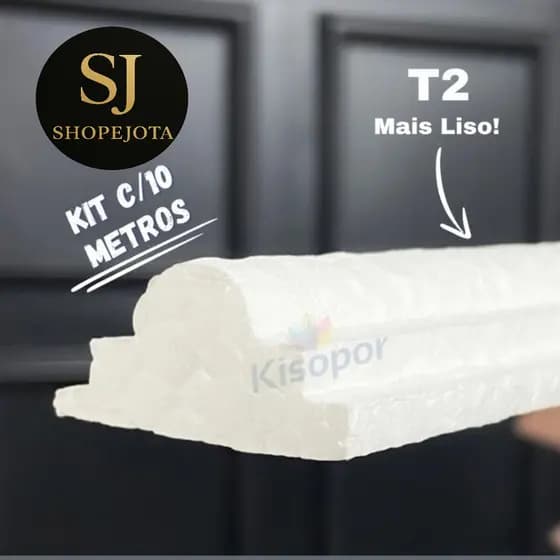 Boiserie Isopor 10 Metros