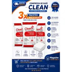 Kit 3 Pacotes Gaze Hidrófila 13 Fios 7,5x7,5cm - Alta Absorção Curativos e Estética