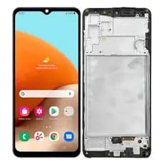 Tela Touch Display Frontal Compatível A32 4g A325 Com Aro
