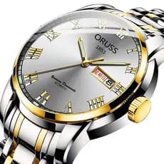 relogio Relógio Masculino Relógio  À Prova D'água Movimento Calendário Relógio De Quartzo Masculino Luminoso Prsente