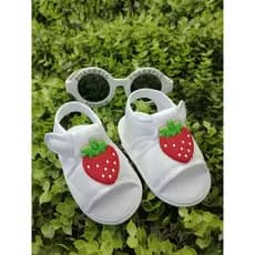 Sandalia de Bebê Recém-Nascidos Macia Passeio Casuais Meninas Verão