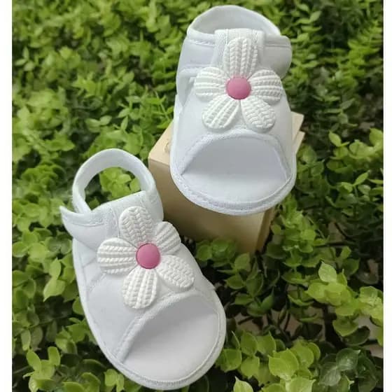 Sandalia de Bebê Recém-Nascidos Macia Passeio Casuais Meninas Verão
