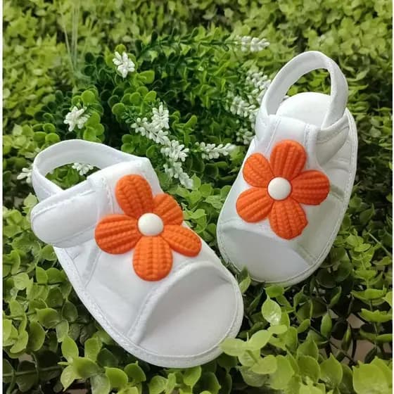 Sandalia de Bebê Recém-Nascidos Macia Passeio Casuais Meninas Verão