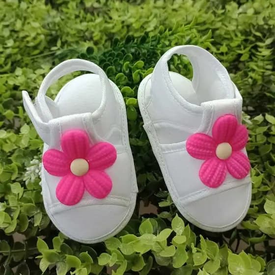 Sandalia de Bebê Recém-Nascidos Macia Passeio Casuais Meninas Verão