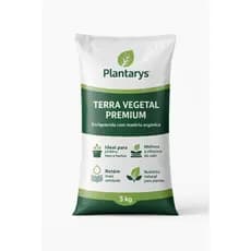 Terra vegetal orgânica 5kg, 10kg e 20kg -PRONTA PARA O PLANTIO – Horta Jardim Flores e Plantas em Vaso | Plantarys
