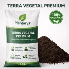 Terra Vegetal  Rica em Materia Orgânica  2kg 5kg e 10kg Para Horta Jardim Flores e Plantas em Vaso