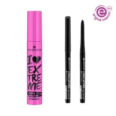 Kit Máscara I love Extreme + Lápis de Longa duração essence