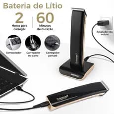 5V Profissional Íntimo Sem Fio Base Recarregável Elétrico até 60 minutos
