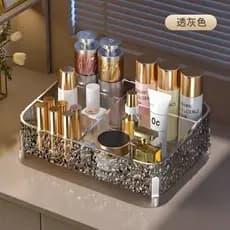 Organizador De Cosmeticos Organizador de Maquiagem Multiuso Perfumes de Armário Mesa Plástico Acrílico--0405