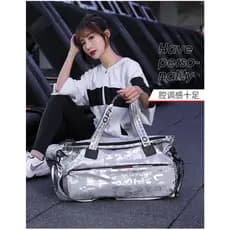 Bolsa De Viagem Sport Com Bolso Impermeável Alça Lateral 30L Capacidade  C-66506