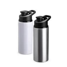 Squeeze De Alumínio 650ml P Sublimação Garrafa Agua Academia