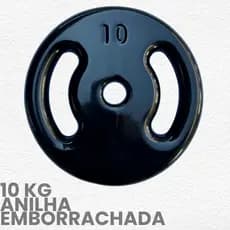Anilha Emborrachada 10kg - 1 unid