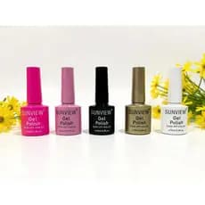 Kit Esmalte de unhas em gel 5 / 8 / 10  SUNVIEW coleções soak-off UV&LEd e10ml 0.3fi.oz kit manicure