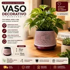 🏆 Vaso Decorativo Moderno para Plantas Cachepot Design Elegante Sala Quarto Escritório