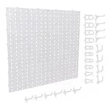 Painel P/ Ferramentas Plástico Perfurado - Organizador Branco