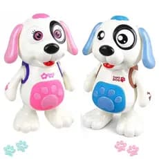 Brinquedo Cachorro Dançante Robô Dançarino Musical Com Sons e Luzes Mexe Orelhas