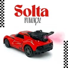Carrinho Controle Remoto Solta Fumaça Super Turbo
