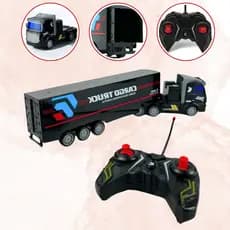 Carrinho Controle Remoto Caminhão Cargo Truck Recarregável por USB
