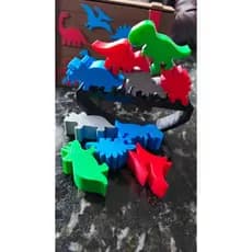 Jogo de equilíbrio dinossauros 10 e 20 peças