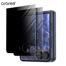 Araree Korea CORE PRIVACY Galaxy Z Flip7 Front Tempered Glass Screen Protector