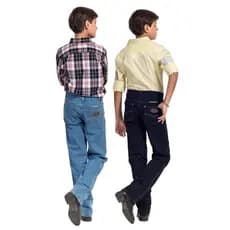 Kit com 2 Calças Jeans Country Infantil Marca Estilo Country Ref: 1014