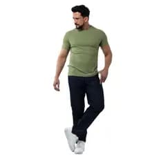Calça Jeans Tradicional Algodão Trabalho Serviço Estilo Básica Ref: 917